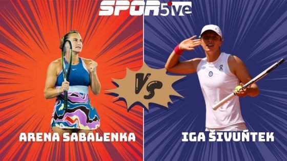 أرينا سابالينكا ضد إيغا شفيونتيك Aryna Sabalenka vs. Iga Šwijontek